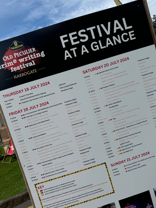 Theakston Crime Festival 2024