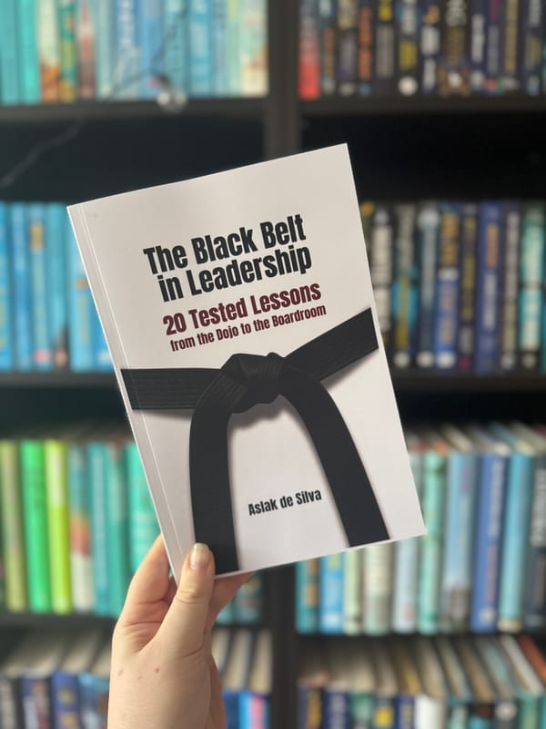 The Black Belt in Leadership: 20 Tested Lessons from the Dojo to the Boardroom ✔️