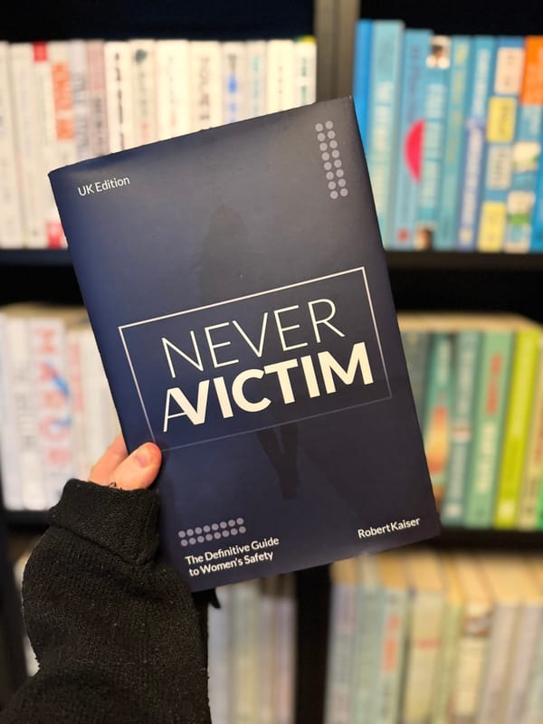 NEVER A VICTIM – The Definitive Guide to Women’s Safety